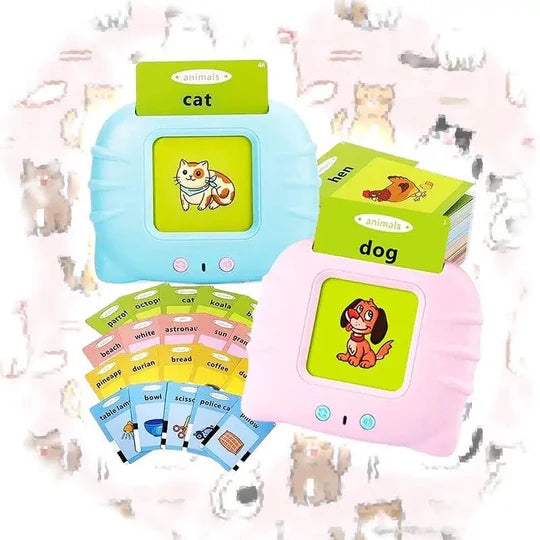 Talking Flash Cards - Interactive Educational Toy for Early Learning (Ages 2-6)