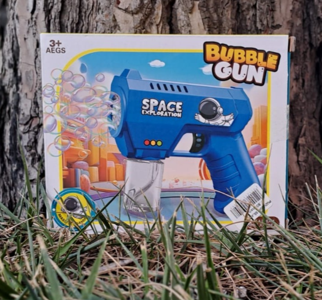 Mini Astro Bubble Gun – Auto Bubble Fun for Kids