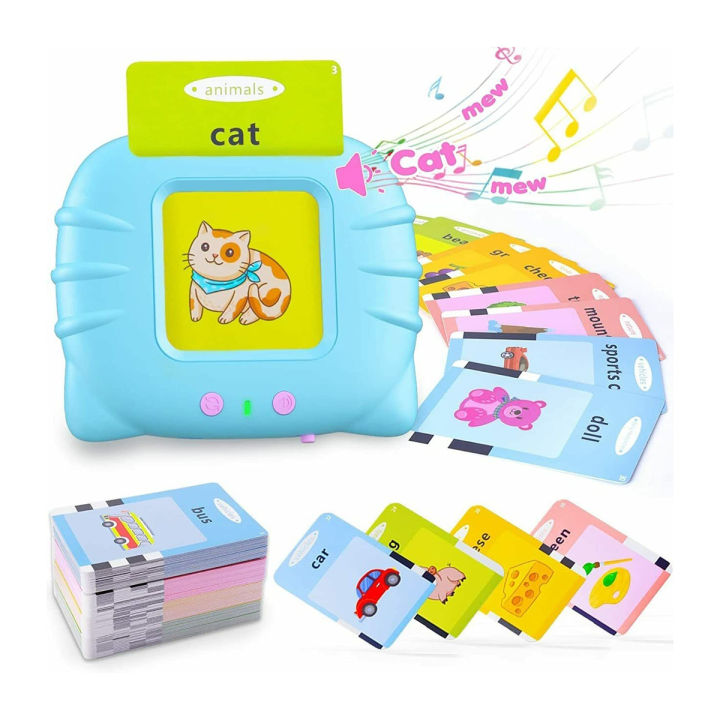 Talking Flash Cards - Interactive Educational Toy for Early Learning (Ages 2-6)