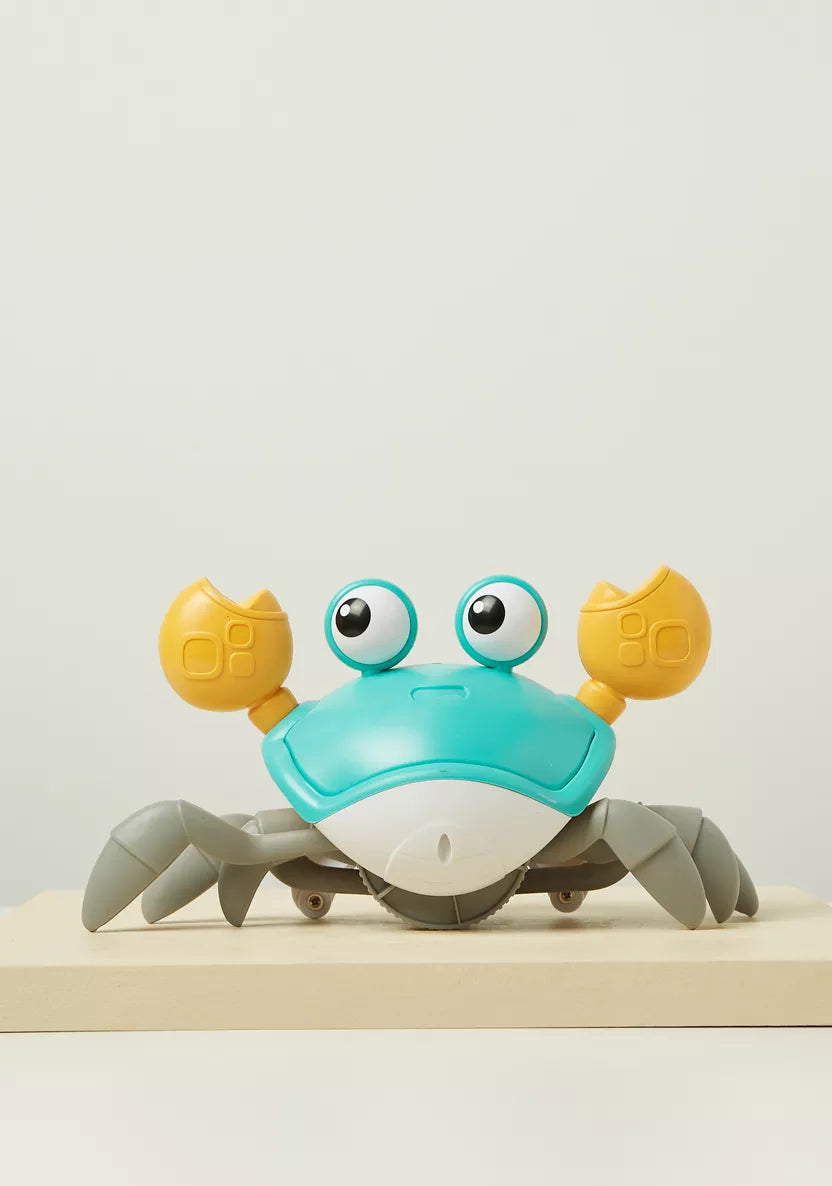 Smart Induction Electric Crab – Obstacle-Avoiding Musical Toy with Lights