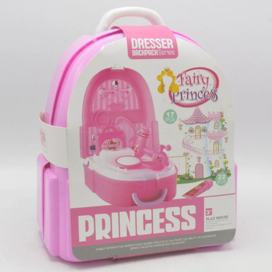 Fairy Dresser Backpack for Kids β 17-Piece Beauty Playset & Portable Vanity
