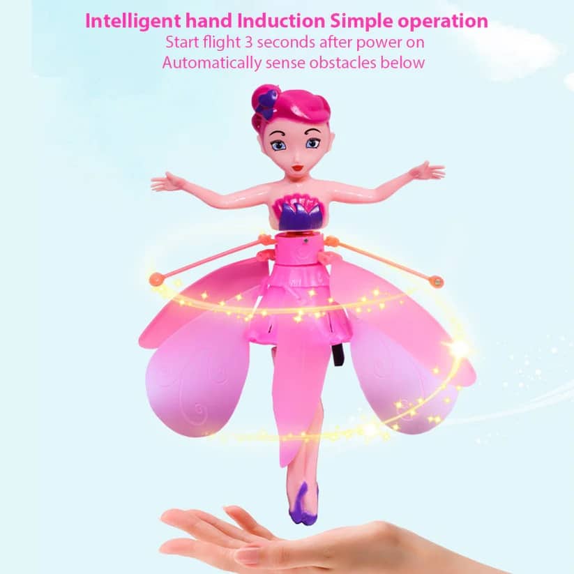 Flying Fairy Princess Doll – Hand-Sensor Sky Dancer Toy for Girls