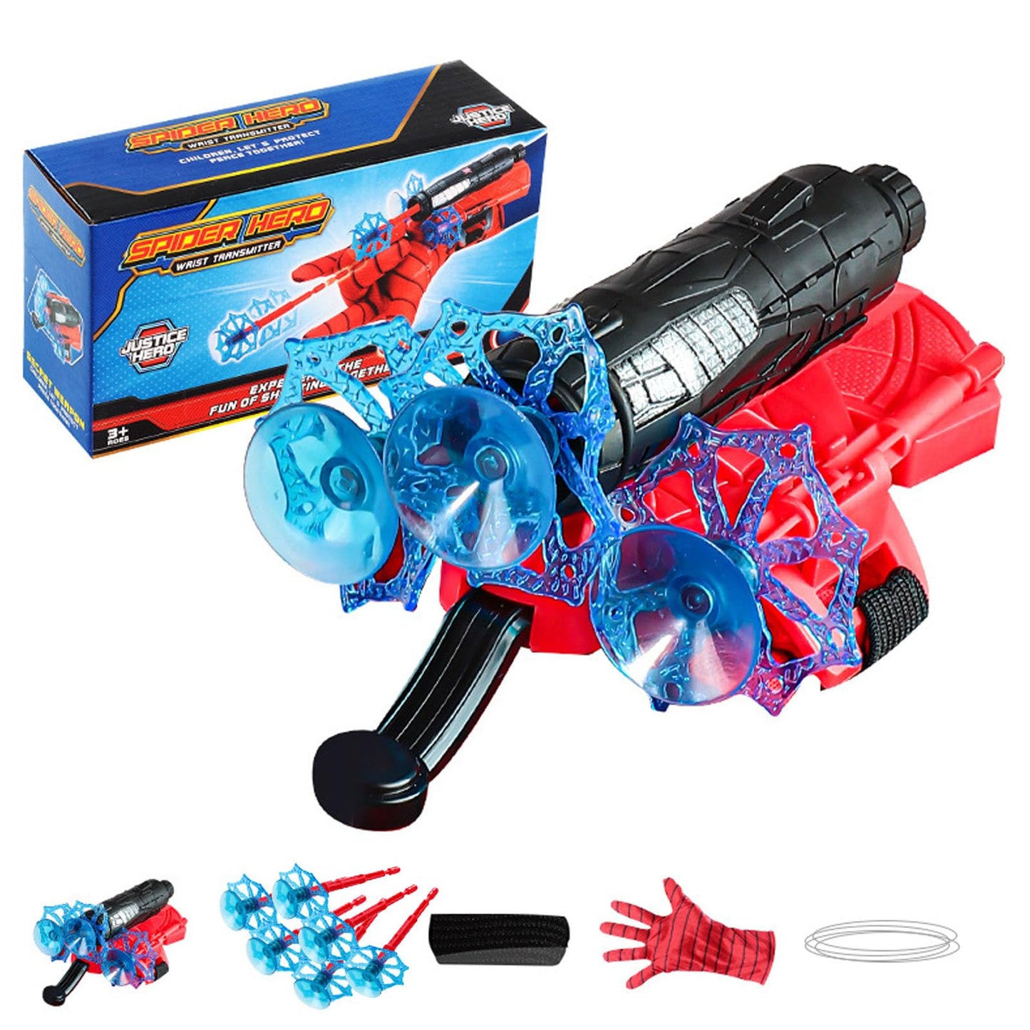 Spider Web Shooter Set – Hero Wrist Launcher Toy for Kids