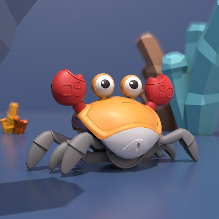 Smart Induction Electric Crab – Obstacle-Avoiding Musical Toy with Lights