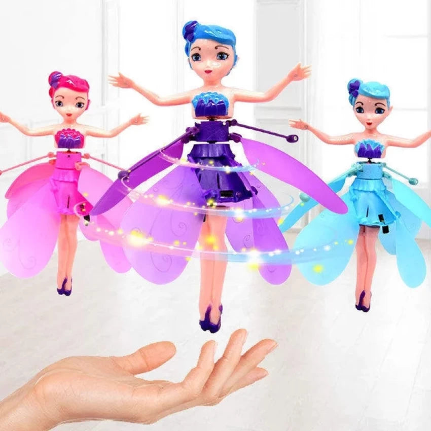 Flying Fairy Princess Doll – Hand-Sensor Sky Dancer Toy for Girls