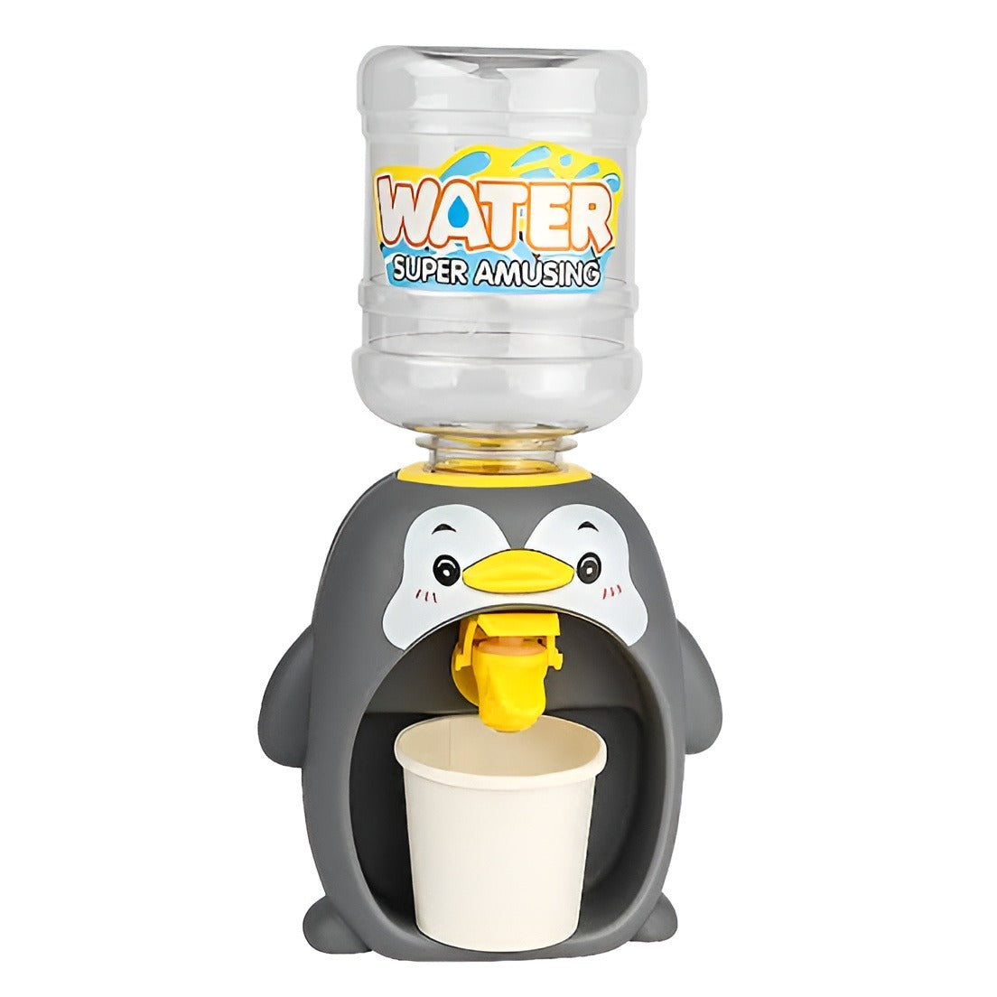 Mini Duck Water Dispenser - Cute Cartoon Baby Toy & Lifelike Drinking Cooler