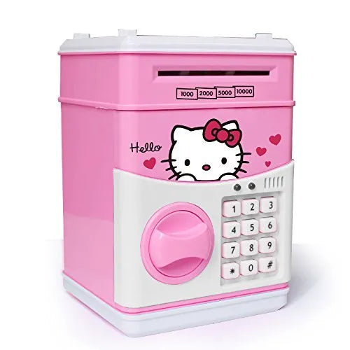 ATM Piggy Bank – Password-Protected Mini Safe for Kids