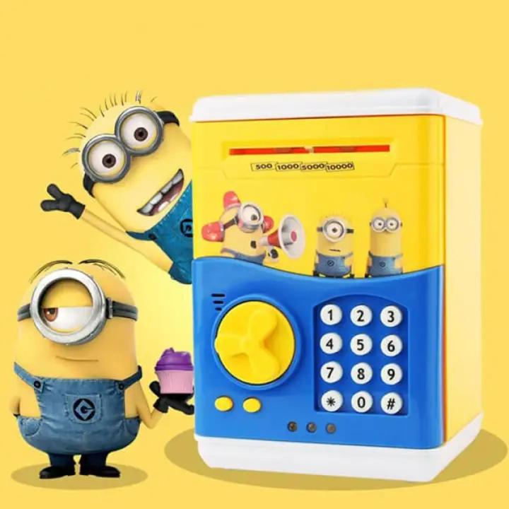 ATM Piggy Bank – Password-Protected Mini Safe for Kids